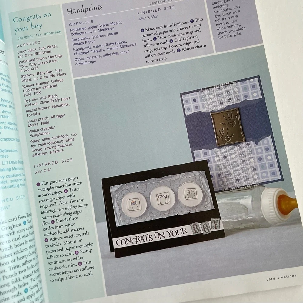 Card Creations Vol. 2 Magazine